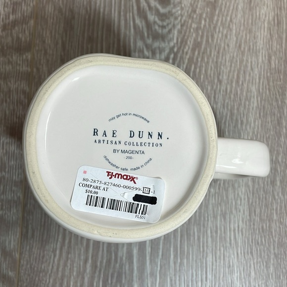 NWT Rae Dunn “FIGHTER” Ceramic Coffee Tea Mug - Picture 6 of 6